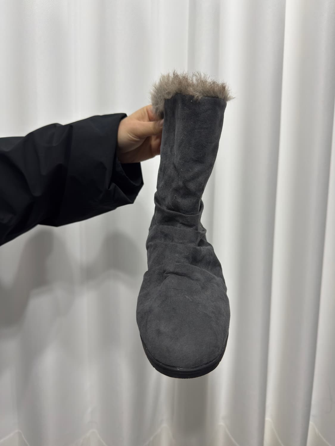 beauth wrinkle fur boots 상품이미지5