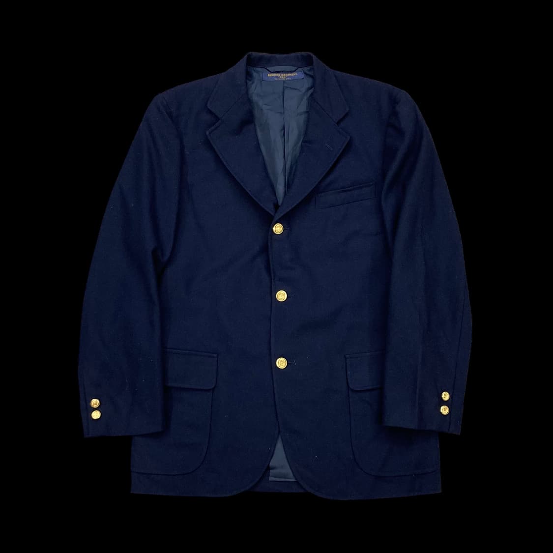 브룩스브라더스 빈티지 금장 3버튼 울 자켓 상품이미지1