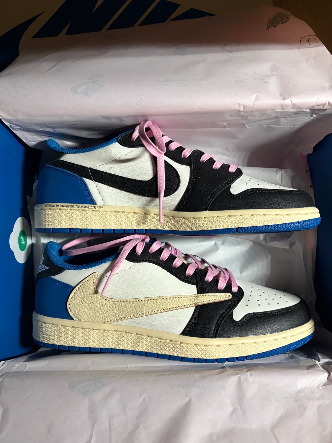 [ 275 ] 조던 1 트래비스 스캇 프라그먼트 로우 프스캇 상품이미지2