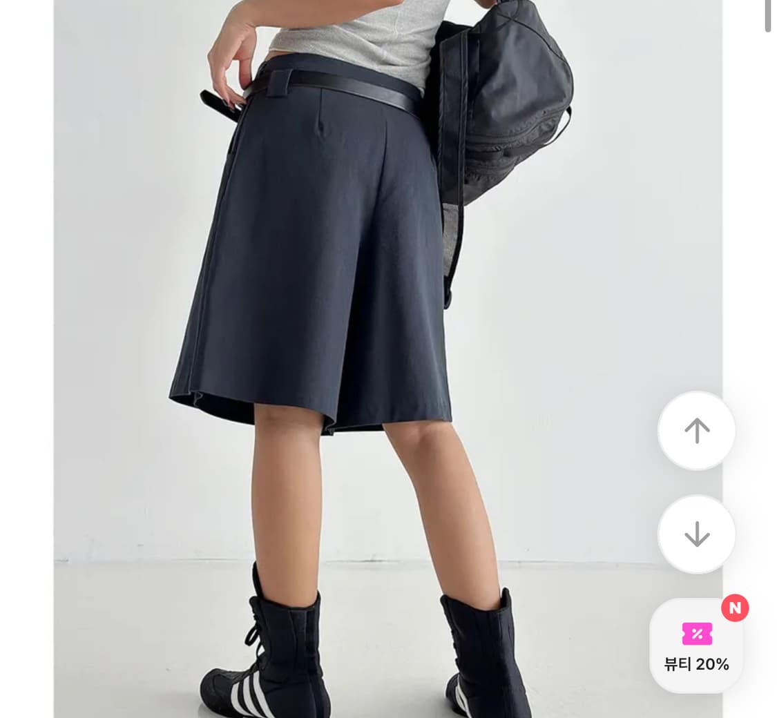 네이비 치마바지 s 상품이미지4