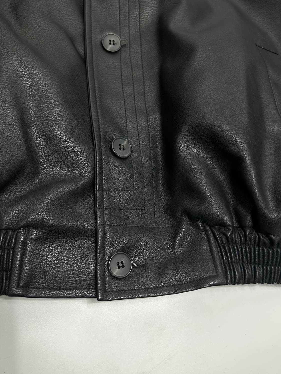 veil 레더 블루종 자켓 상품이미지6