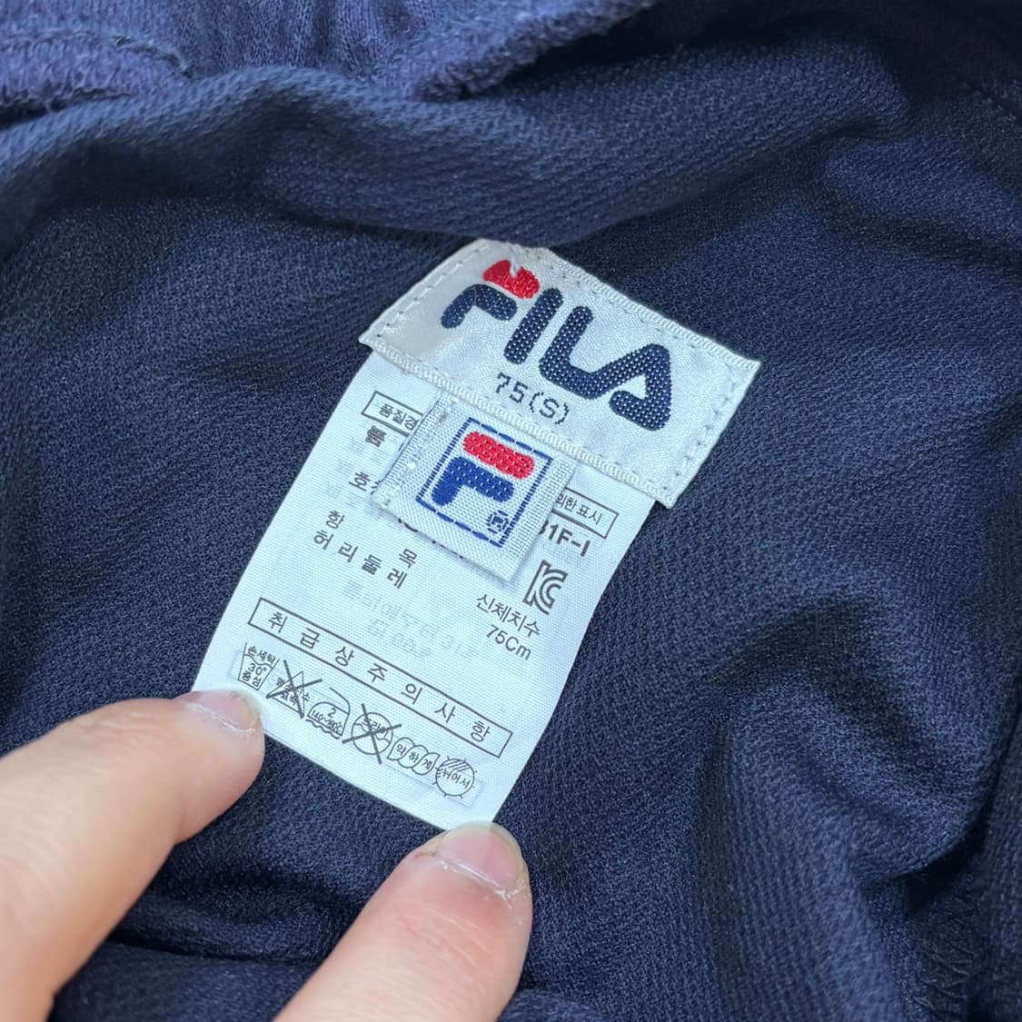 75 휠라 남성 7부 트레이닝 팬츠 0317E 상품이미지3