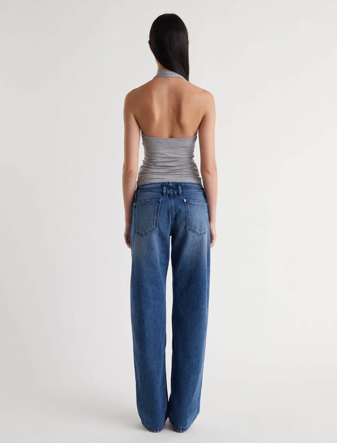 [34,36,38]팔로마울 Lonati 데님 팬츠 상품이미지4