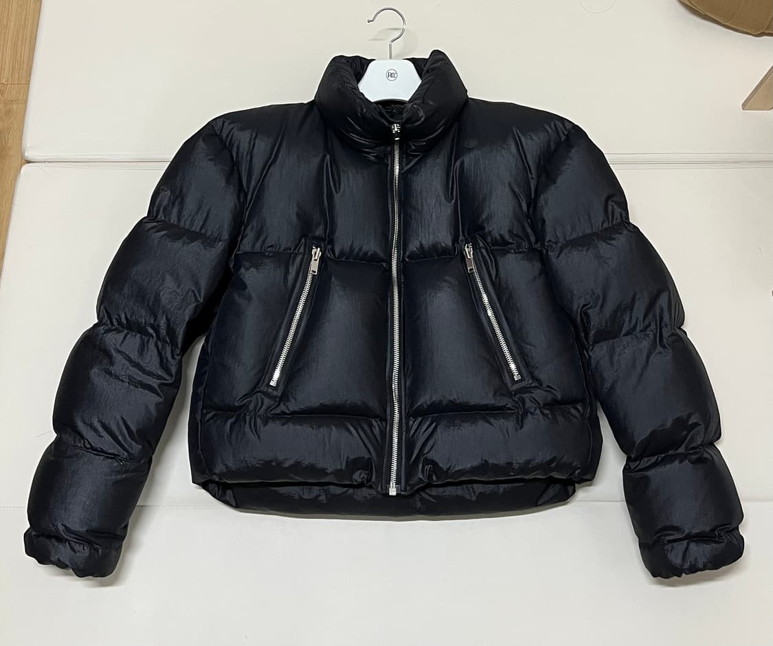 [렉토] 샤이닝 구스다운 숏 패딩 상품이미지1