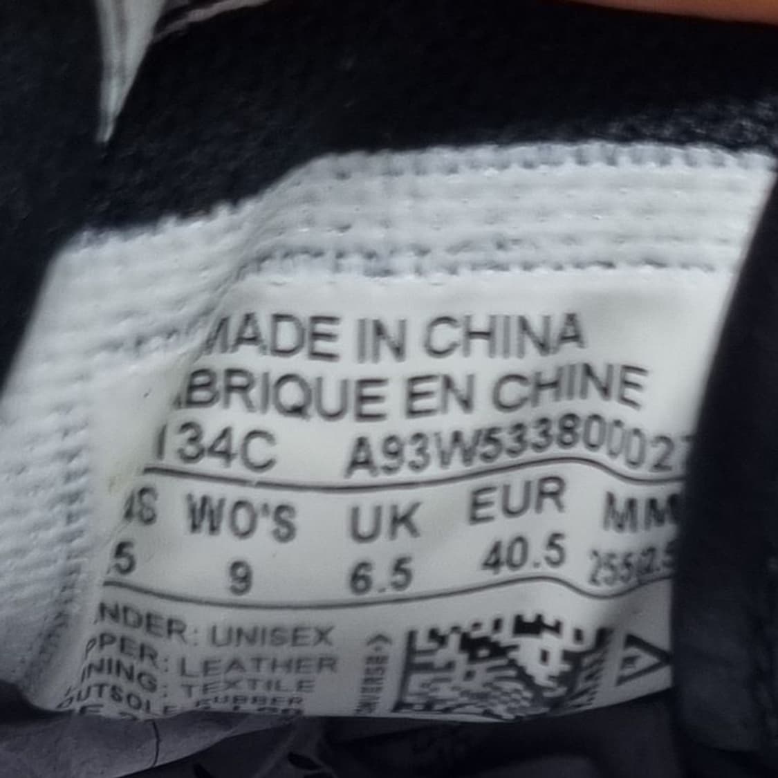 컨버스 잭퍼센로우 레더 블랙 스니커즈255. 상품이미지6