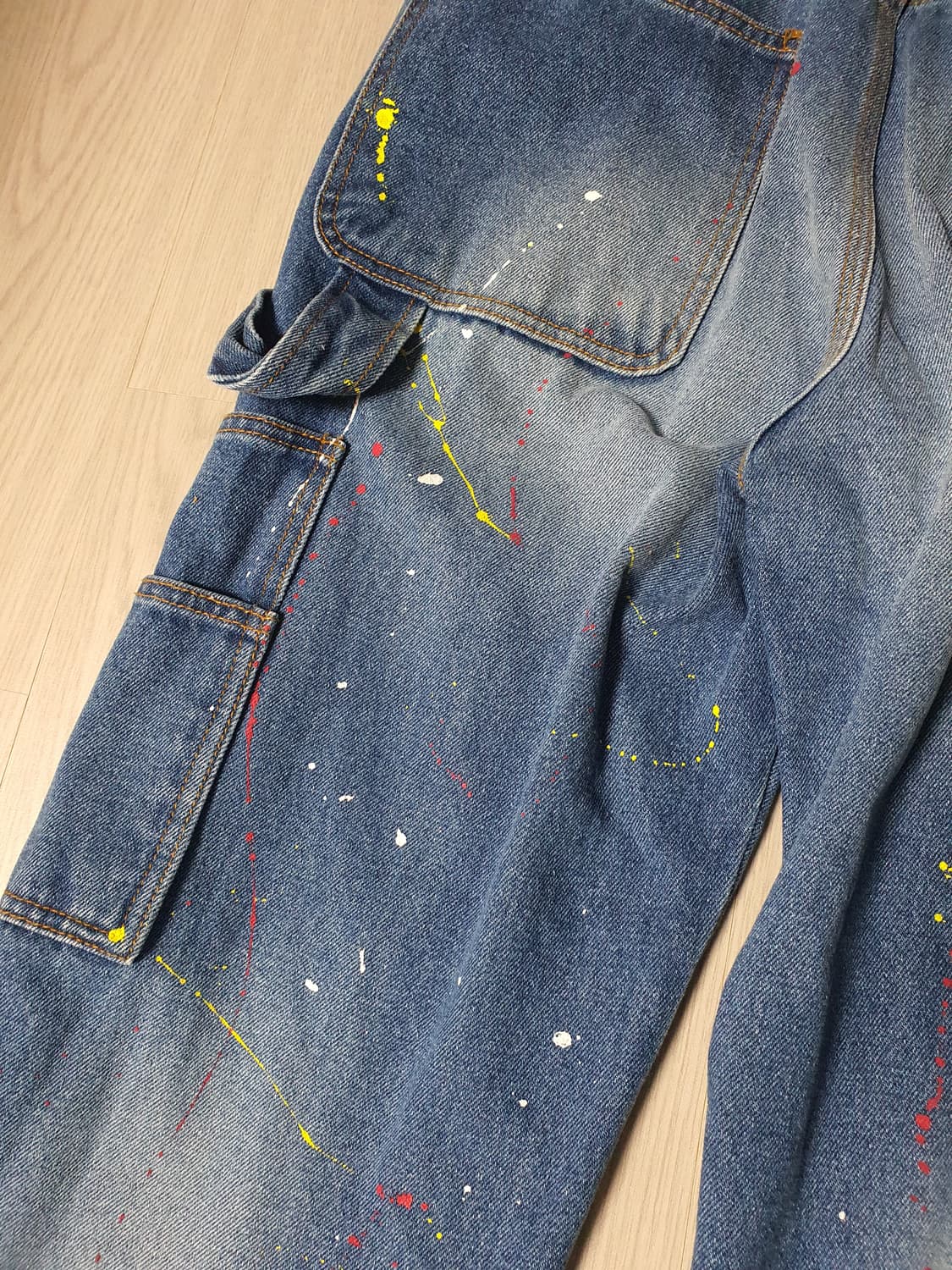 벌스데이수트 페인터 데님 블루 팬츠 상품이미지5