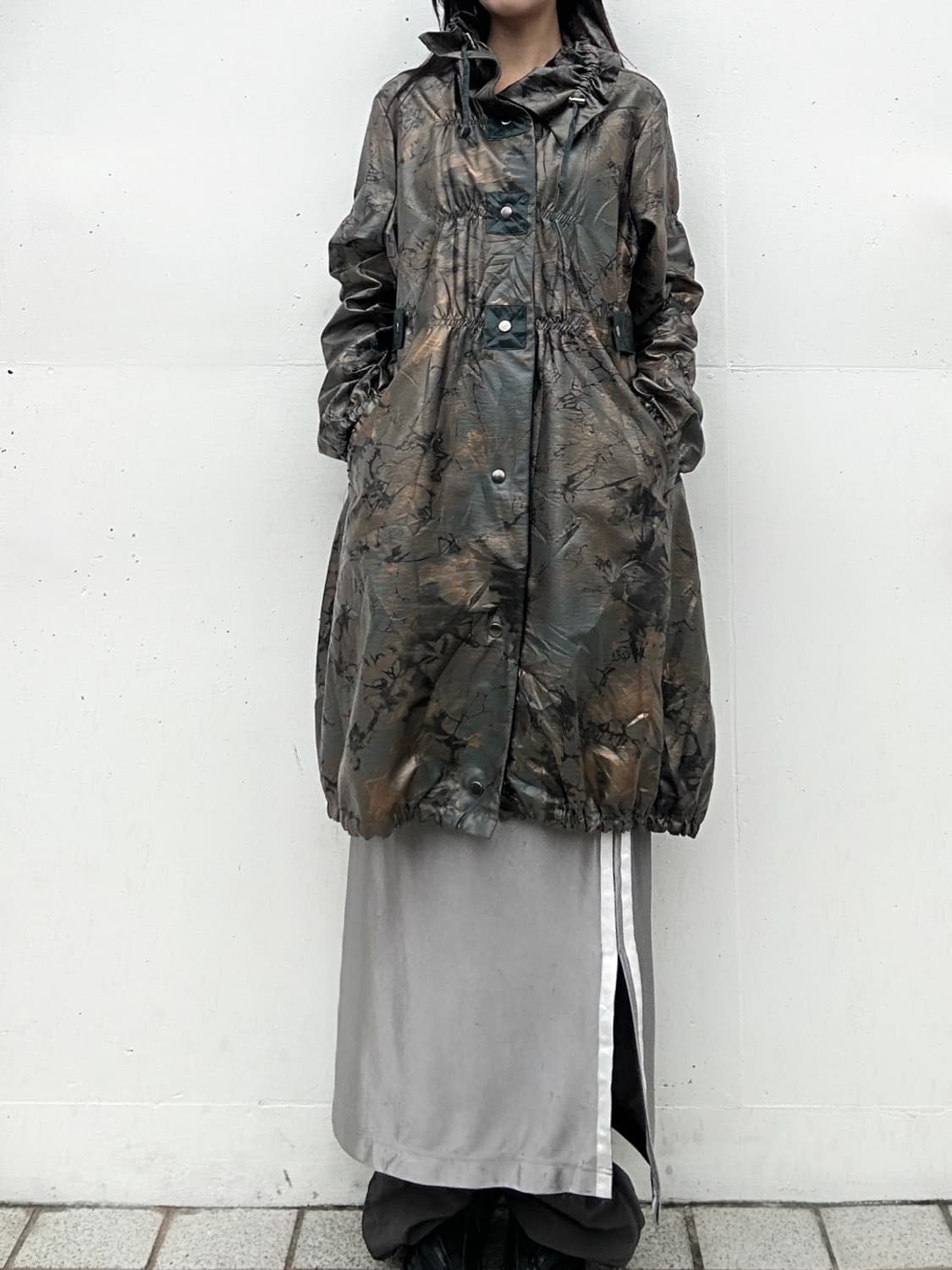 Forest sharp wrinkled jacket / green 상품이미지5
