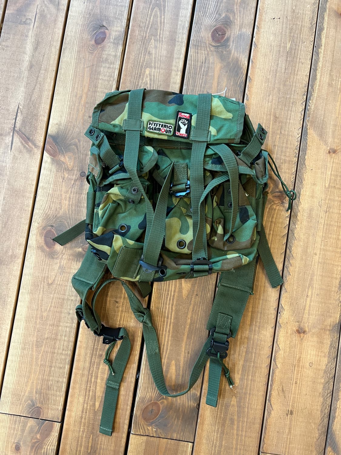 히스테릭글래머 아미 패치 백 상품이미지1