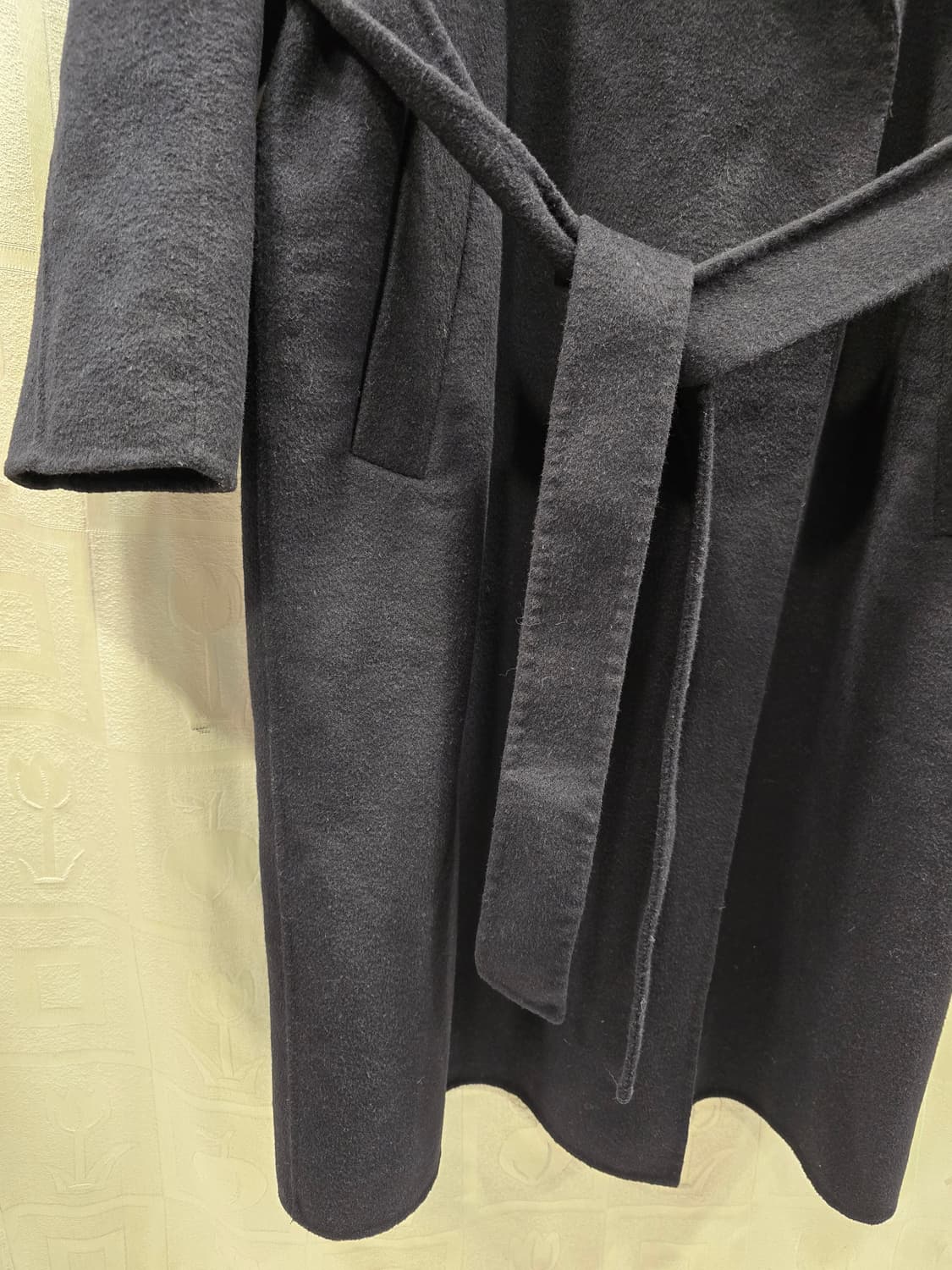 리스트 LIST 핸드메이드 캐시미어 울 롱코트 55~66 상품이미지4