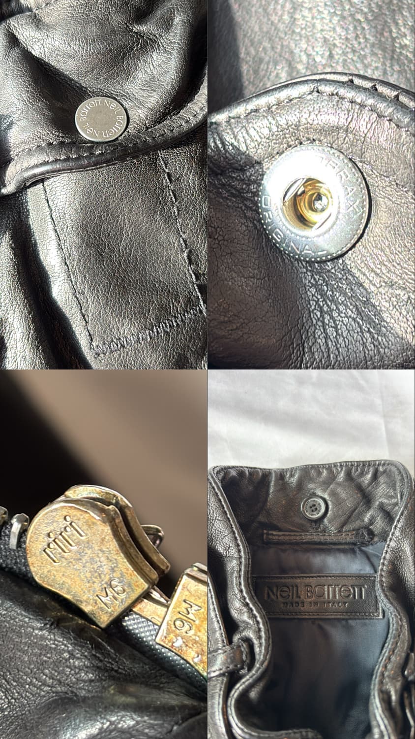 'Orlando' Buffalo Leather Jacket 상품이미지8