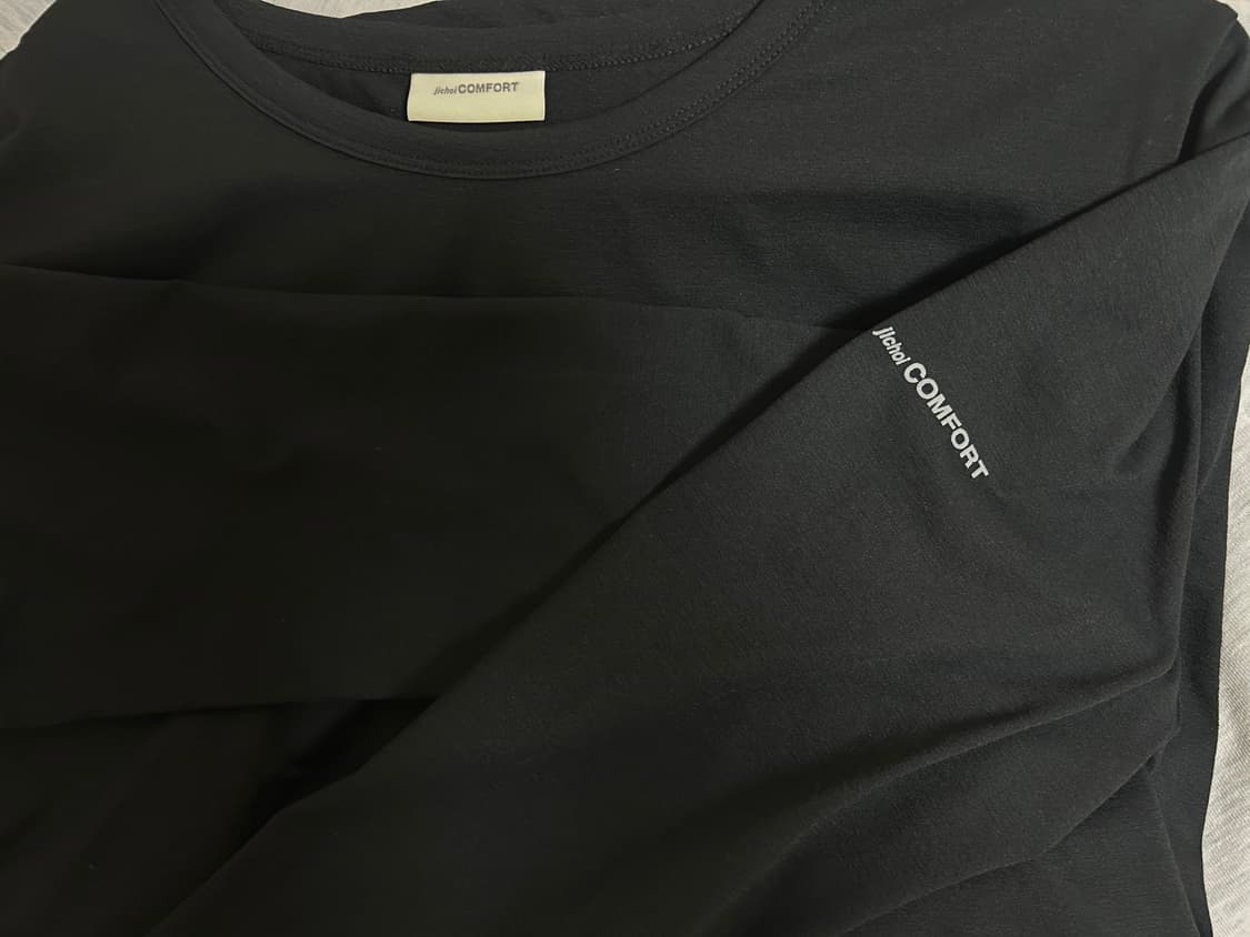 지초이 롱슬리브 블랙3사이즈 상품이미지1