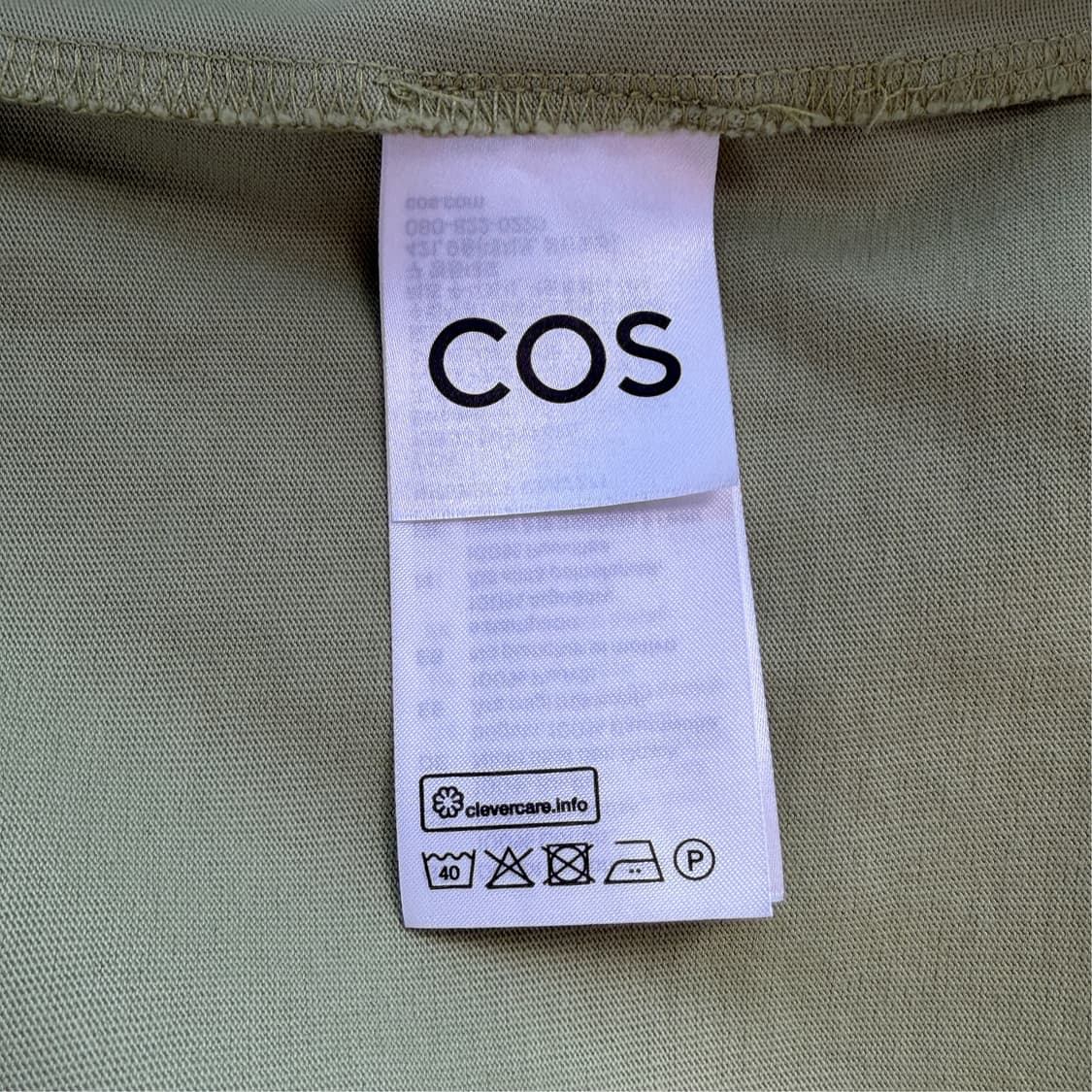 [M] COS 코스 라운드넥 긴팔티 상품이미지6
