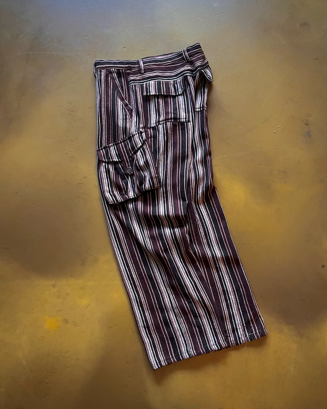 ~1990s Jpn Vintage Stripe Cargo Pants 상품이미지4