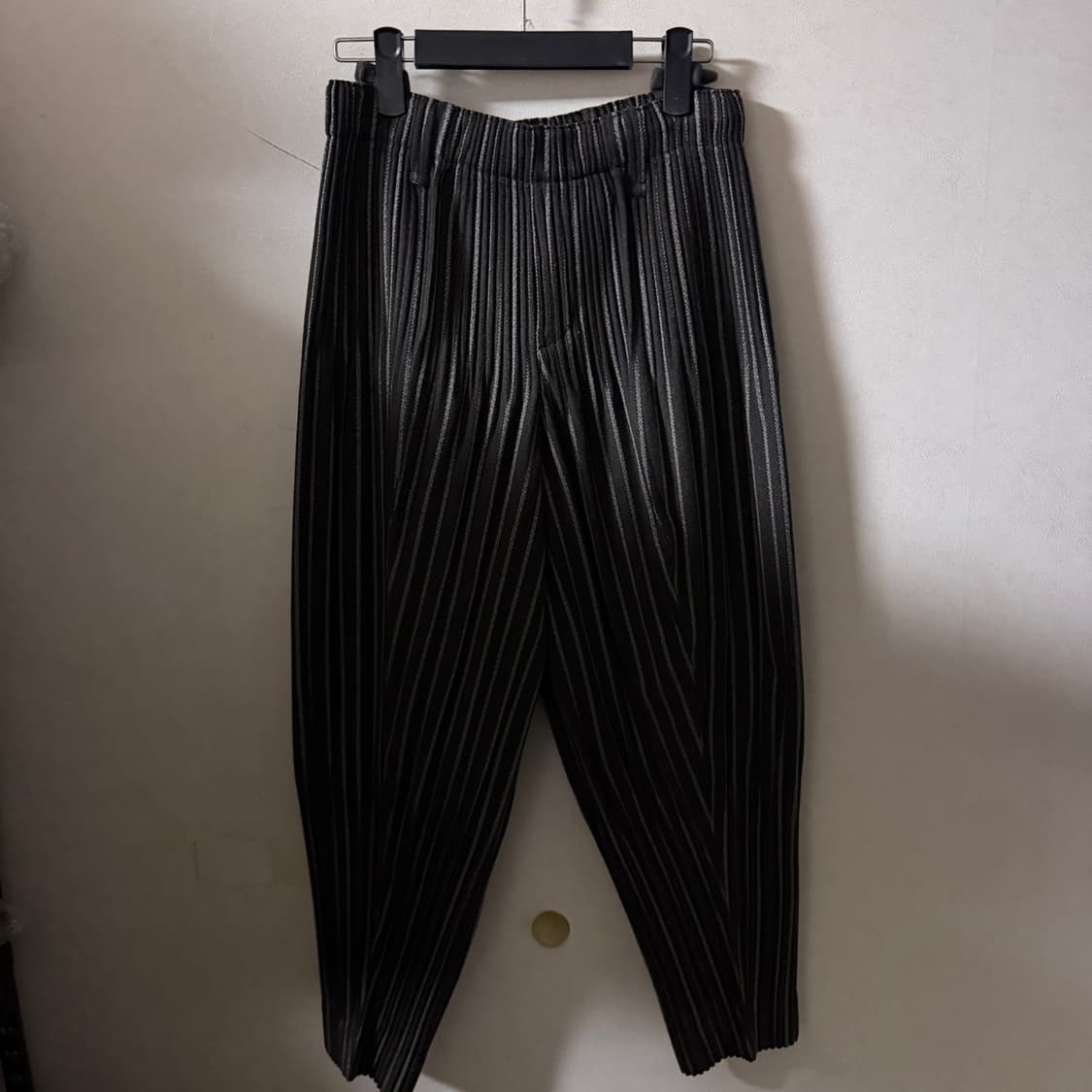 이세이미야케  옴므플리세 트위드 플리츠 팬츠 (32-33정도) 상품이미지4