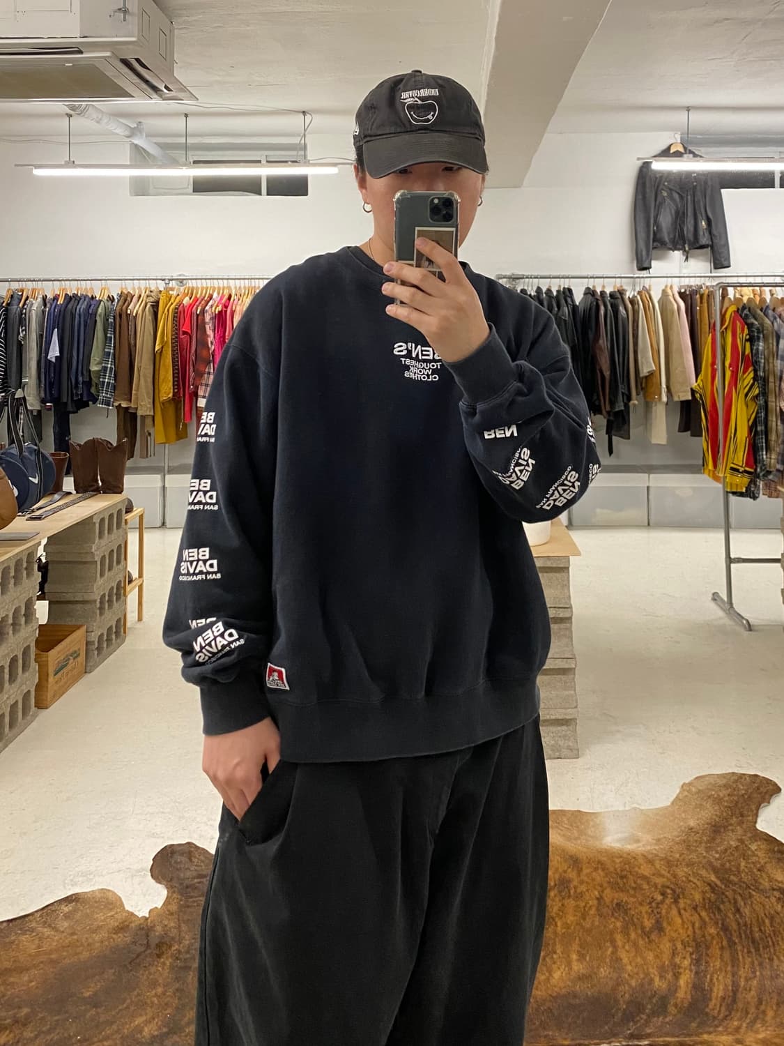 BEN DAVIS sweat shirts 밴 데이비스 맨투맨 상품이미지1