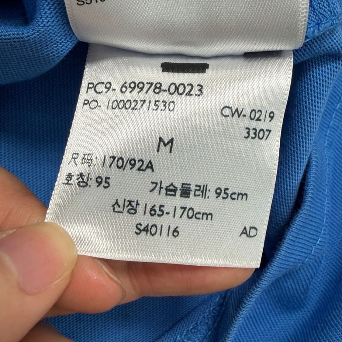 리바이스 그래픽 티셔츠 블루 M 상품이미지9