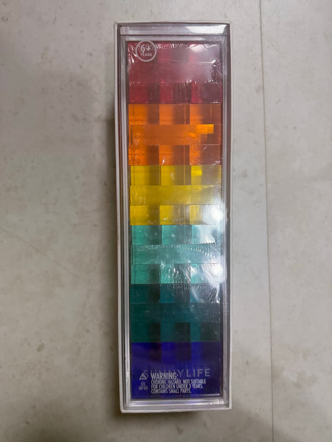 (새상품) 컬러 아크릴 젠가 상품이미지3