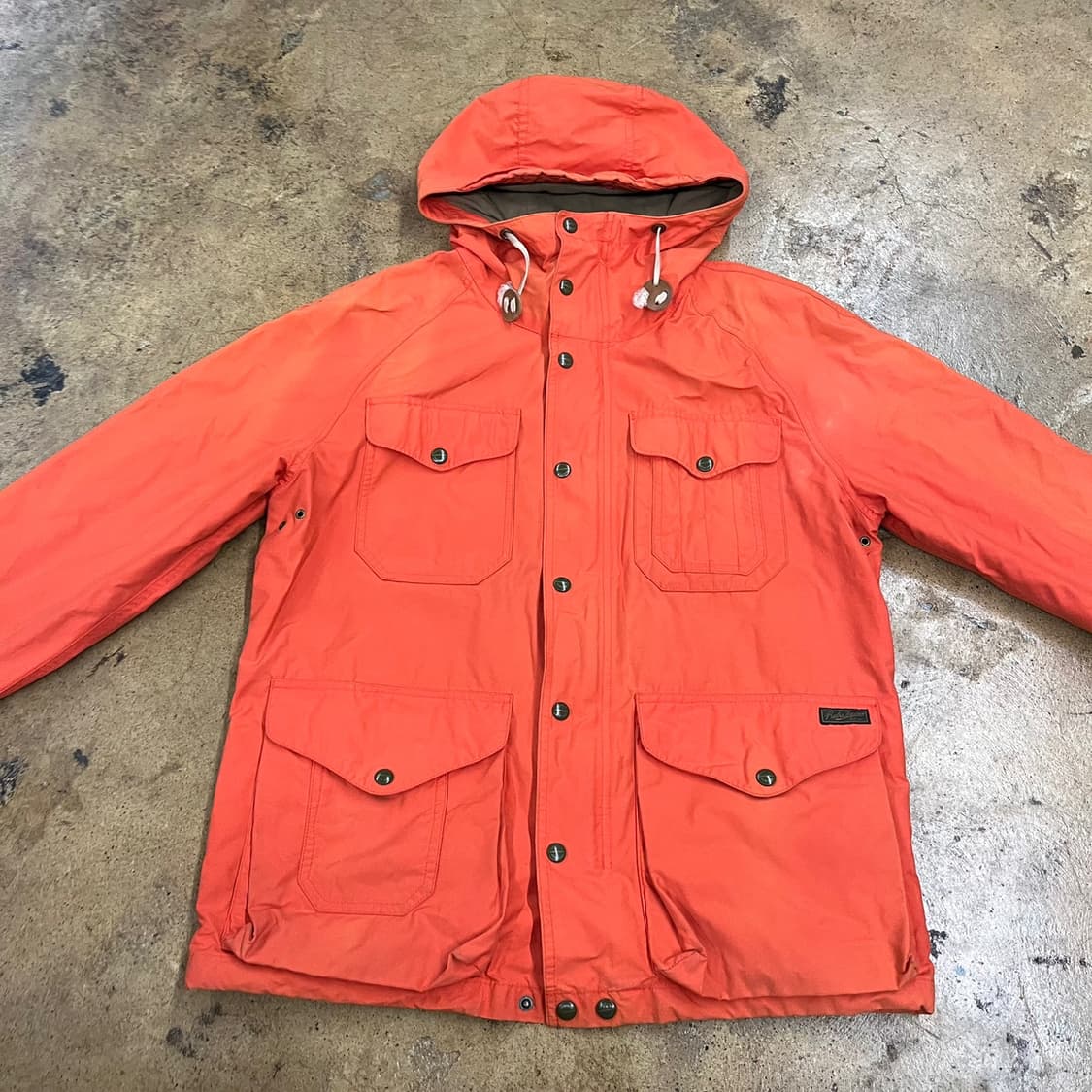 [정품/M] 폴로 랄프로렌 오렌지색 후드 야상 점퍼 b17 상품이미지3