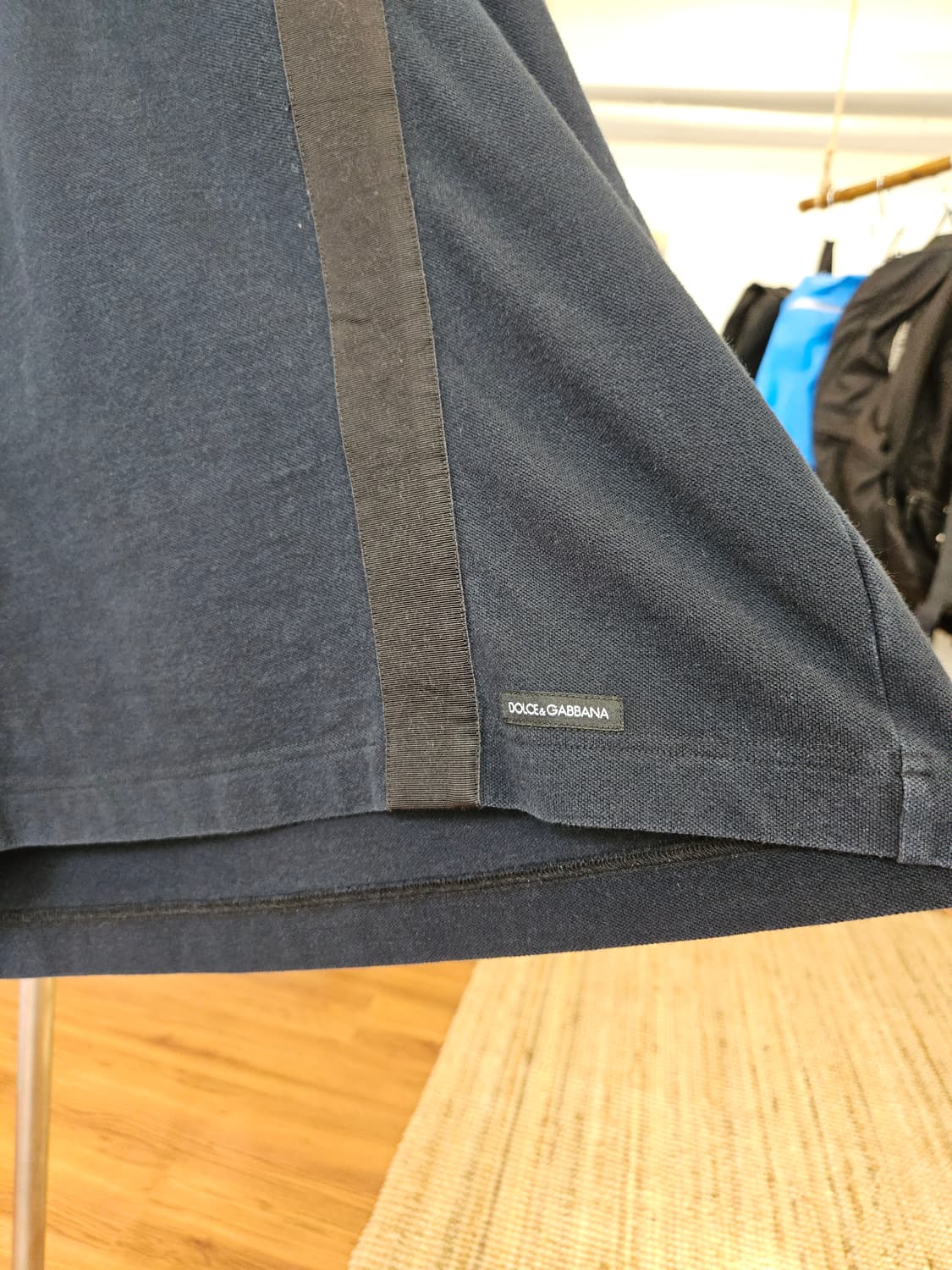 돌체앤가바나 파이핑 카라 티셔츠 상품이미지4