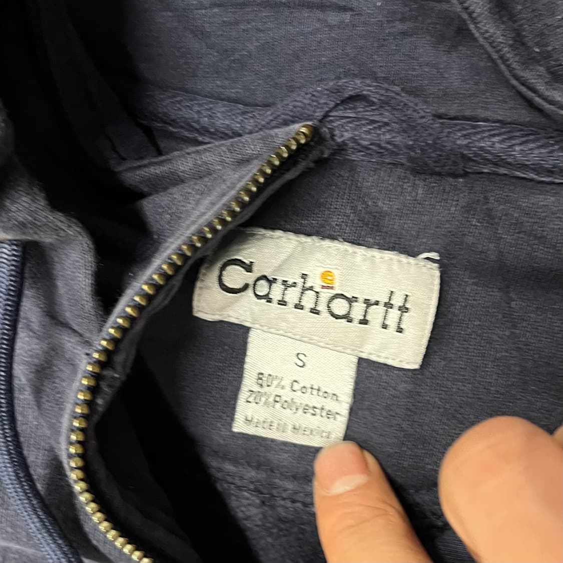 Carhartt zip 후드티 (100) 상품이미지5