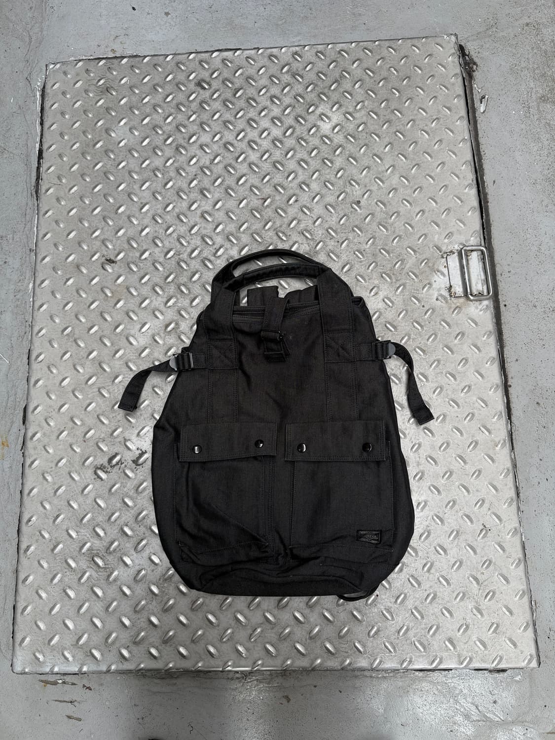 포터 데님 럭색 2way 상품이미지1