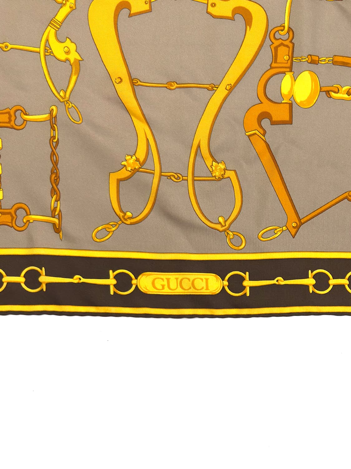 Gucci Horsebit Silk Scarf 상품이미지4