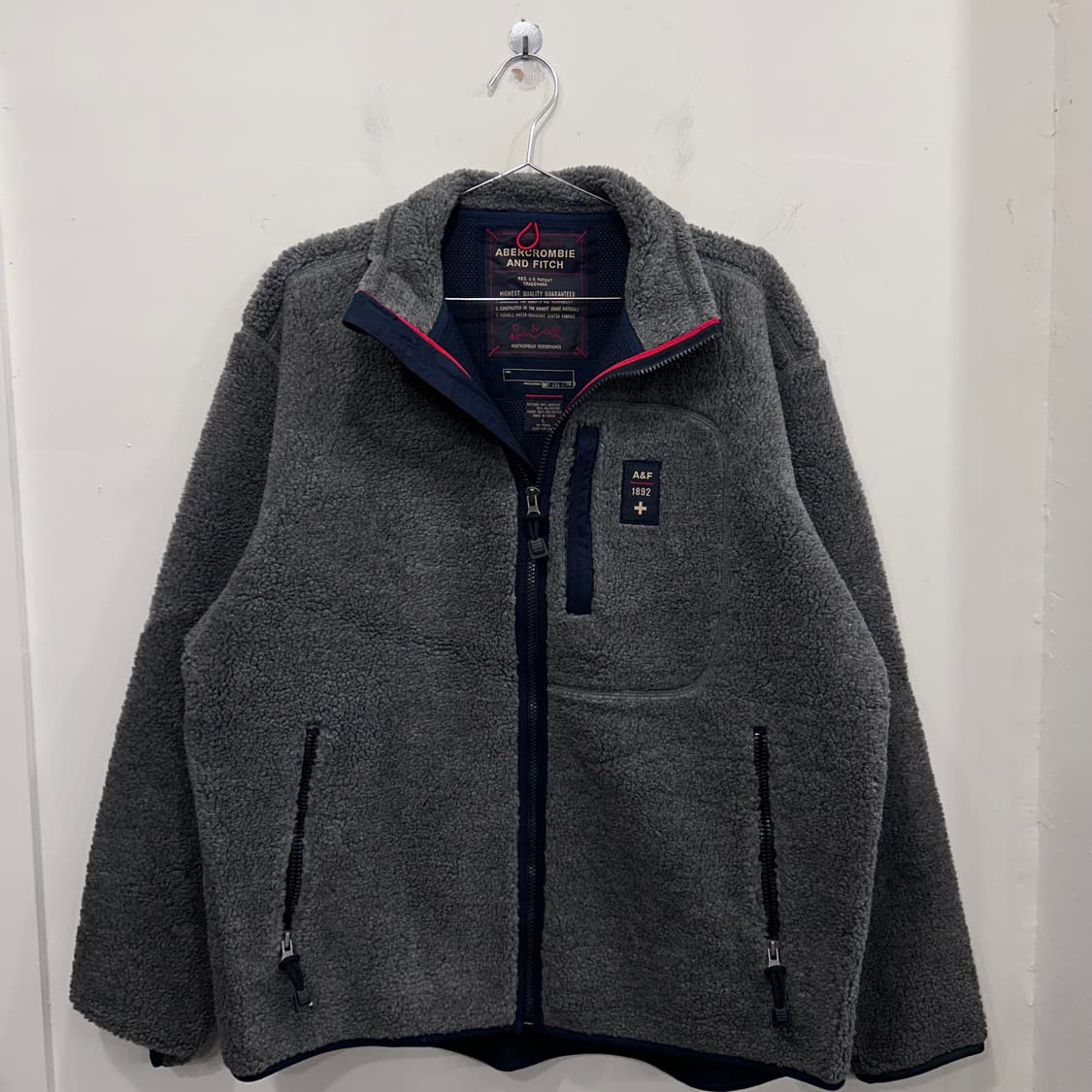 아베크롬비 앤 피치 체스트포켓 뽀글이 플리스 상품이미지2