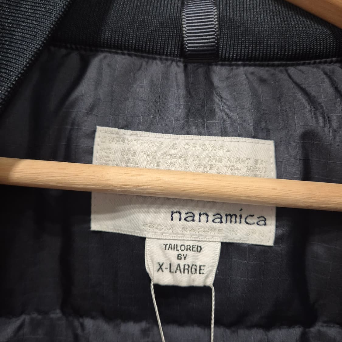 나나미카 고어텍스 숏다운 네이비 XL 25fw 상품이미지2