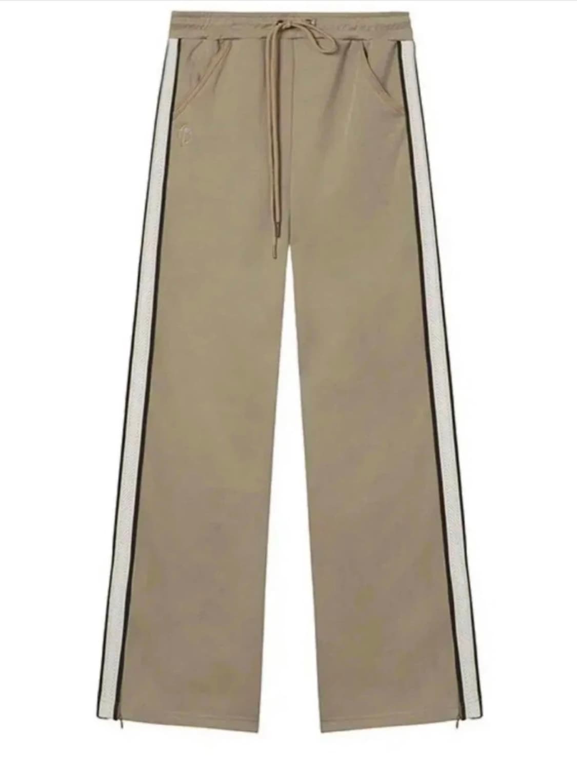 오픈와이와이 22ss 테이프드 져지 트랙 팬츠 베이지 상품이미지5