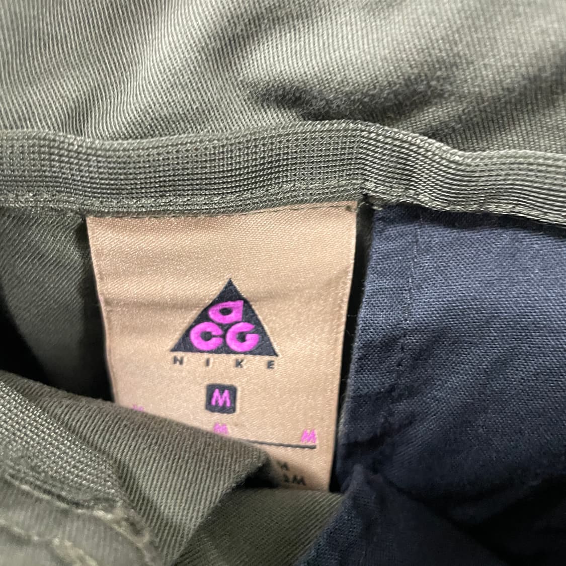 나이키 acg 카고 조거 팬츠 카키 M 상품이미지6