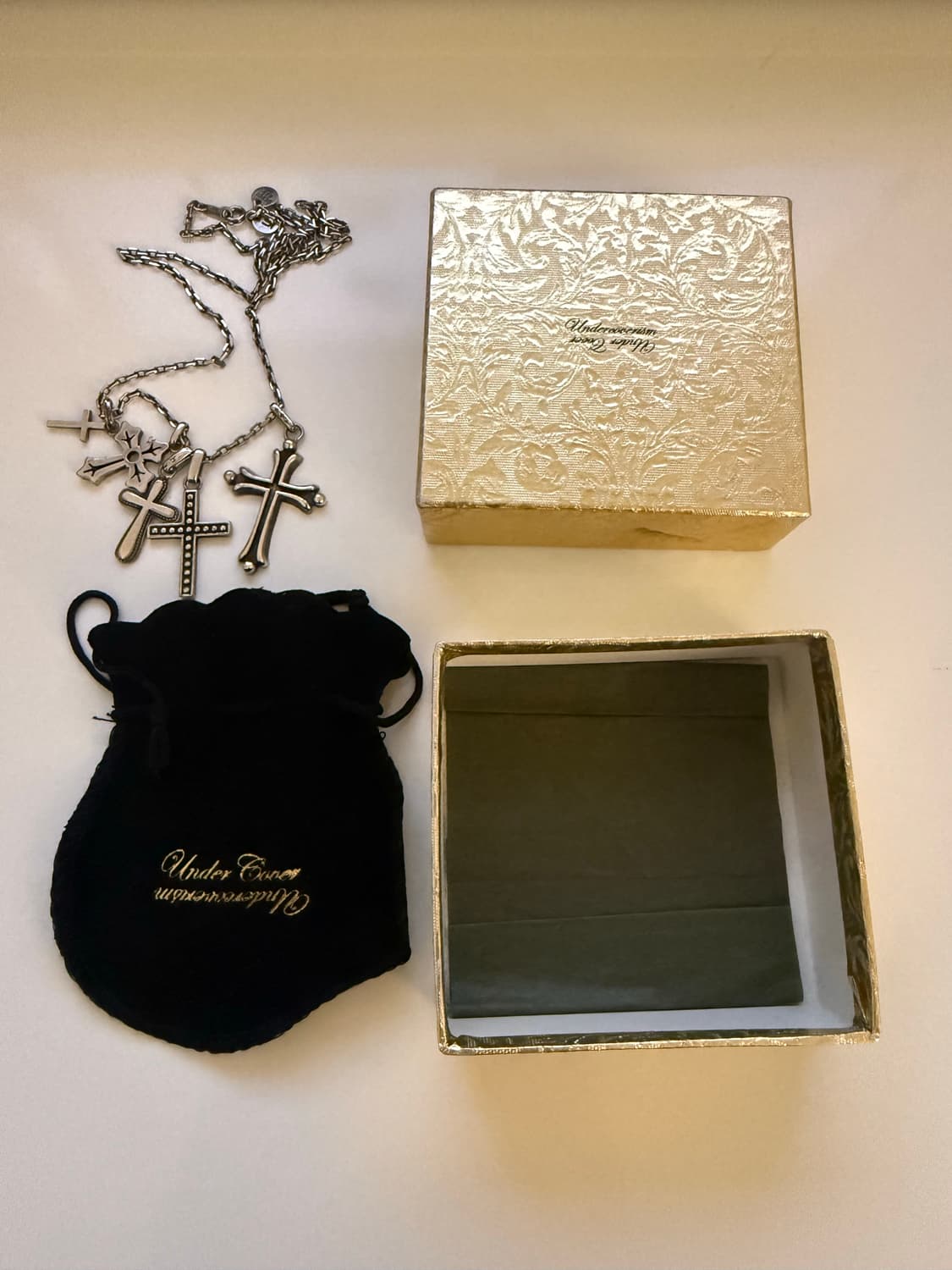 AW02 언더커버 ‘Witches Cell’ 멀티 크로스 체인 상품이미지5