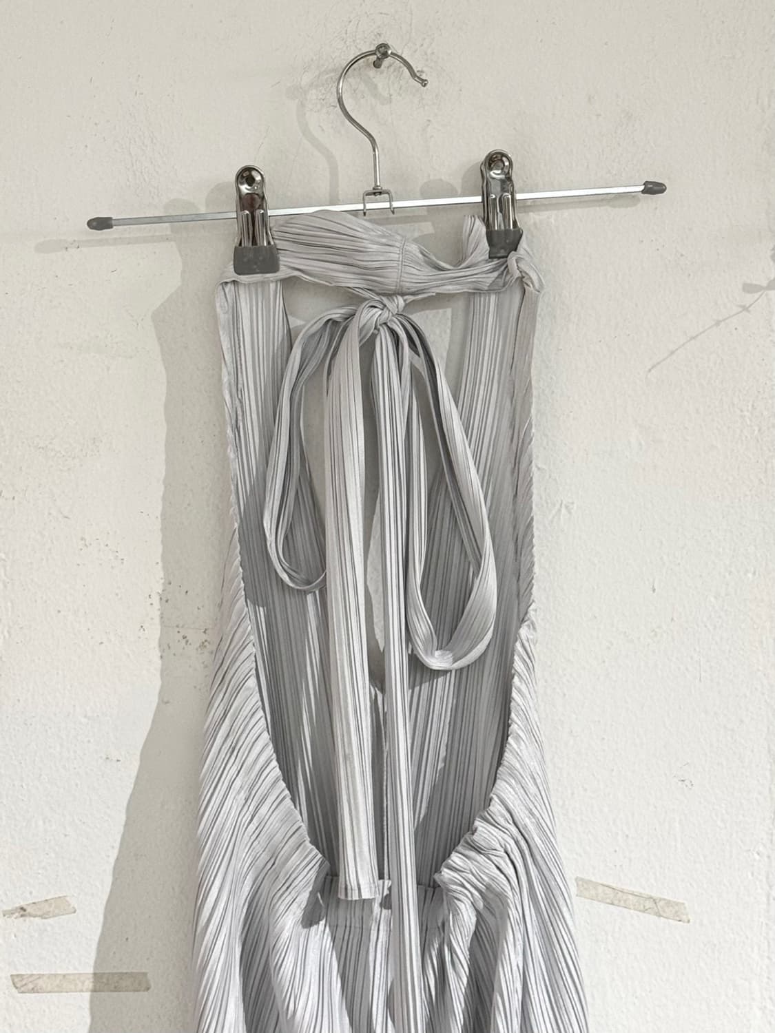 플리즈 플리즈 라이트그레이 홀터넥 탑 상품이미지4