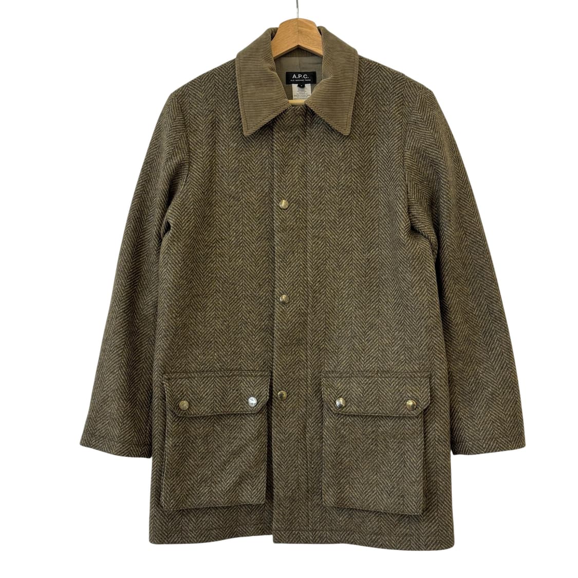 아페쎄 헤링본 워크 자켓 S  상품이미지1