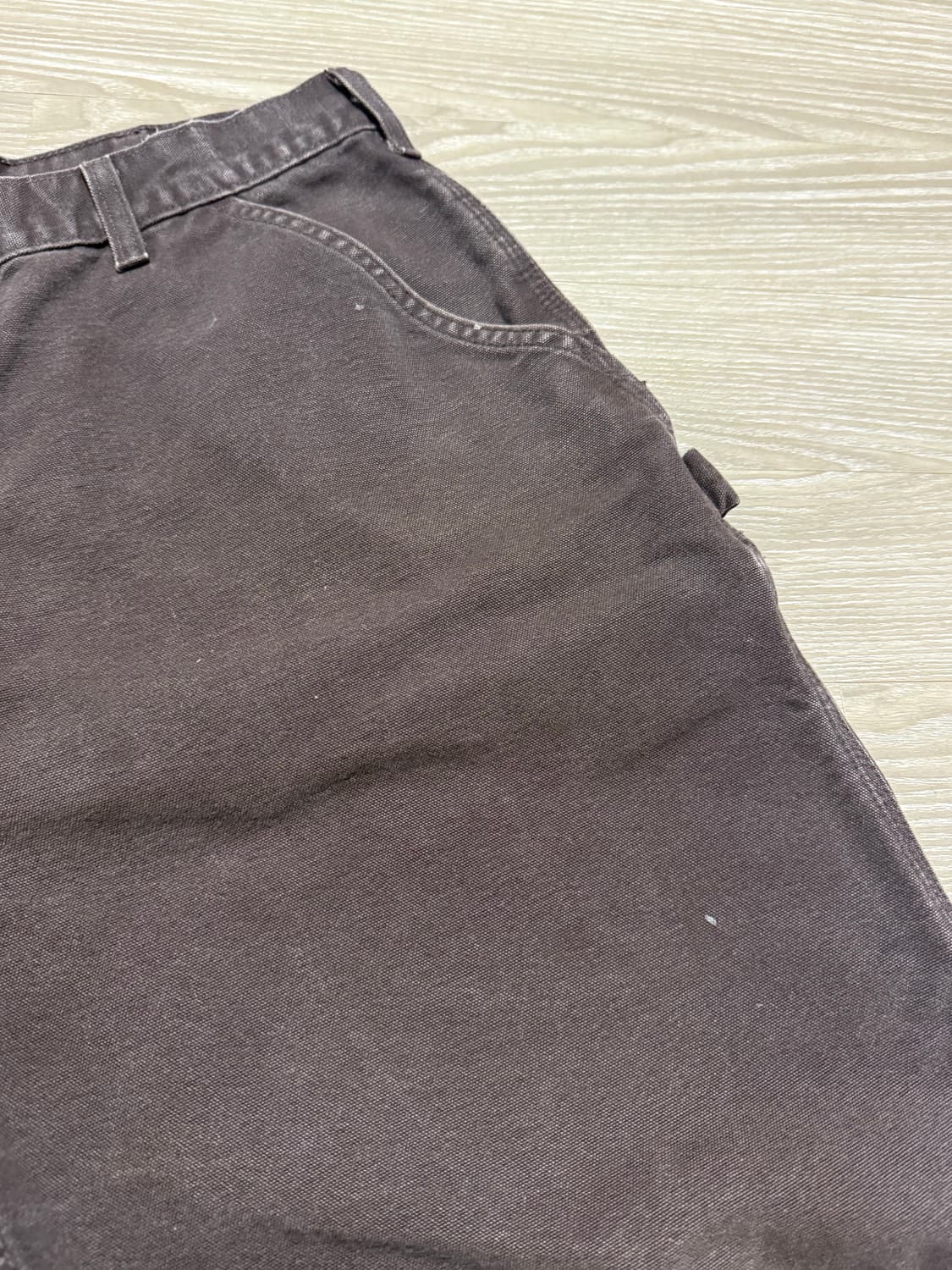 칼하트 싱글니 브라운 워크팬츠 b11 dkb (36inch) 상품이미지5