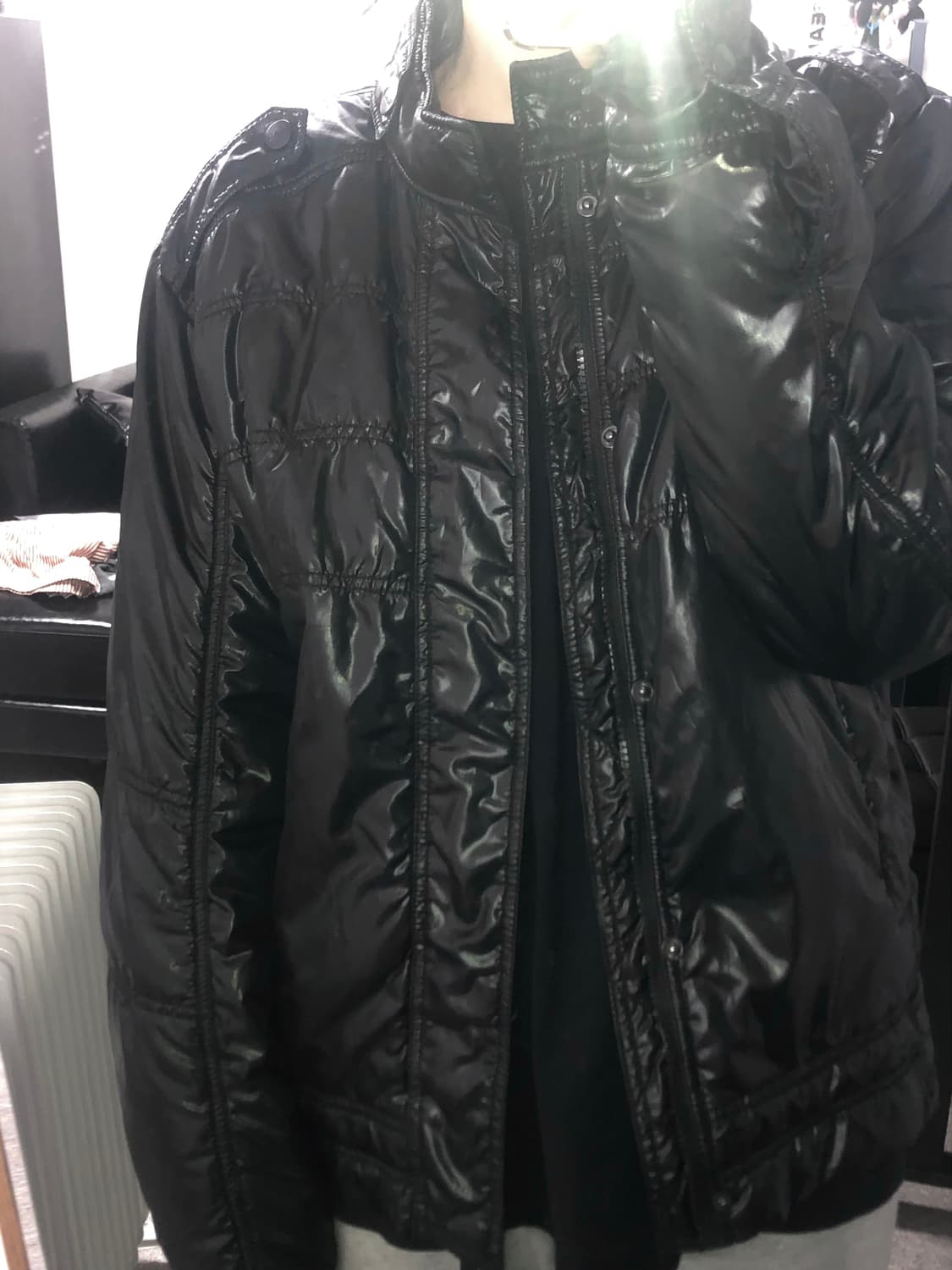 본더치 유광 경량패딩 자켓 상품이미지2