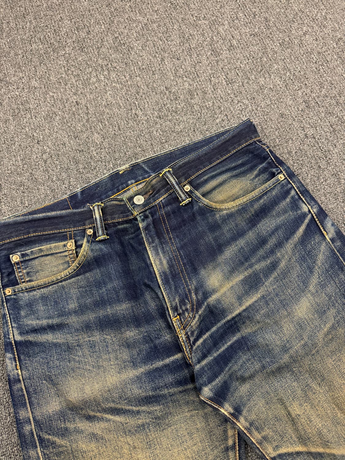 33)리바이스 빈티지 505 워싱 데님팬츠 상품이미지4