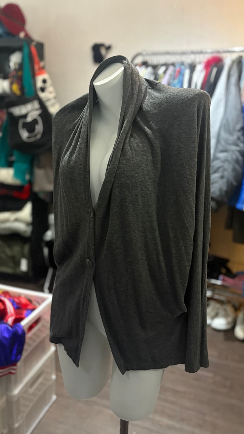 TTF✳️요지야마모토 셔링 가디건 /남녀공용 상품이미지1