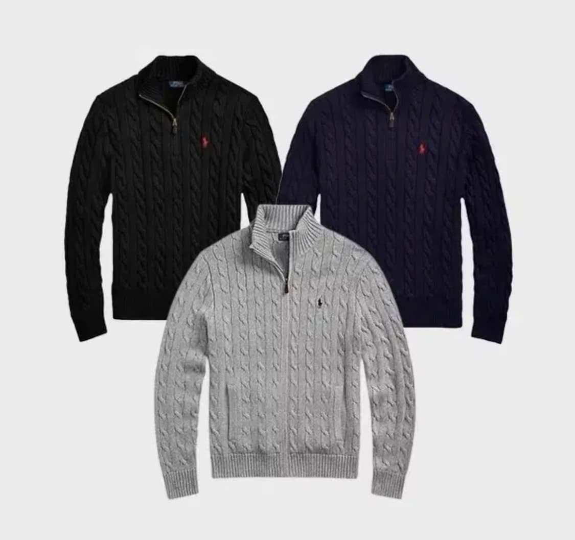 (FW역시즌특가!) 폴로 랄프로렌 반집업 니트 정품/새상품  상품이미지2