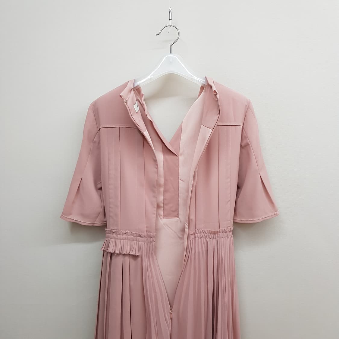 한섬 마인 플리츠 롱 벨트 원피스 XS사이즈 상품이미지6