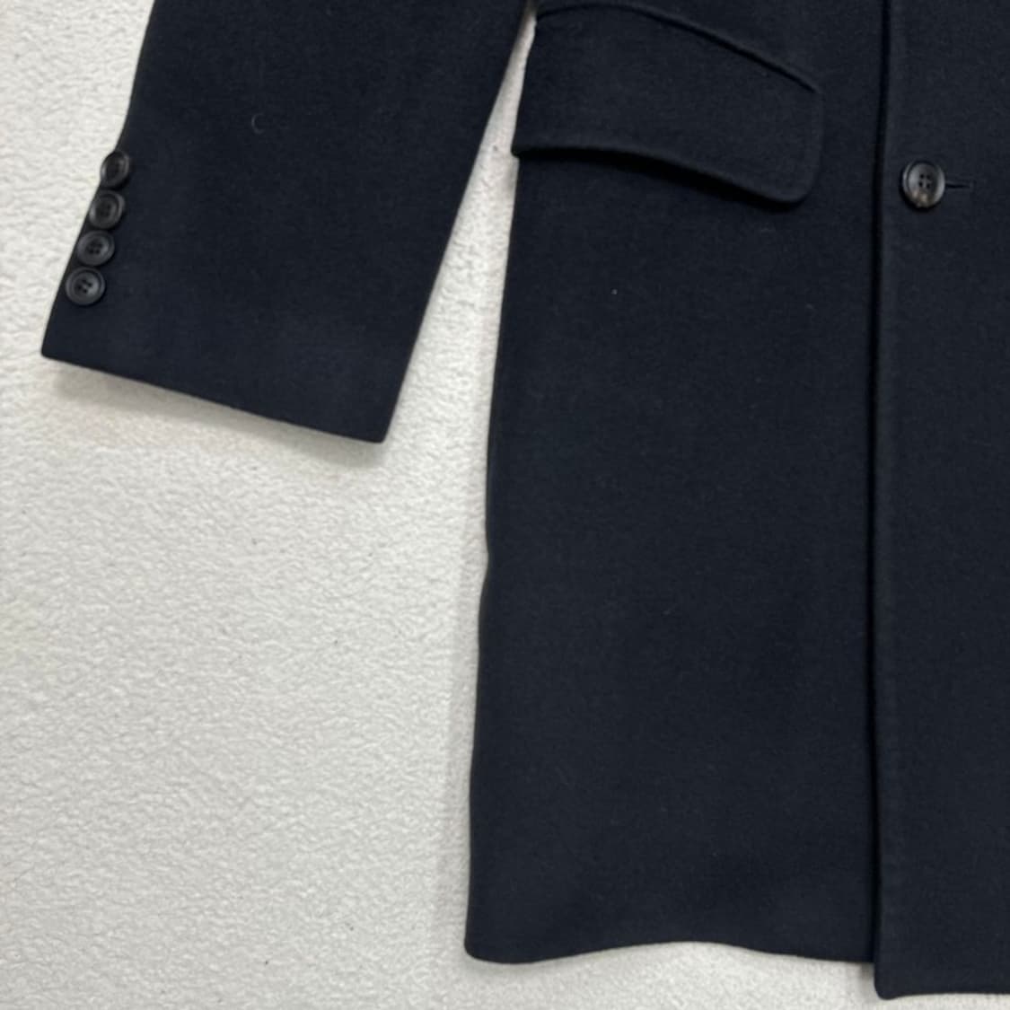 INTERMEZZO 캐시미어 더블 코트 블랙 100 상품이미지2