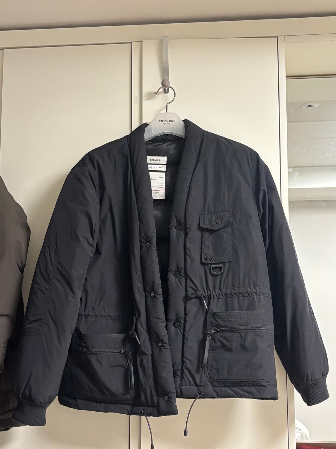 비범스 로브 패딩, 블랙 M 상품이미지2