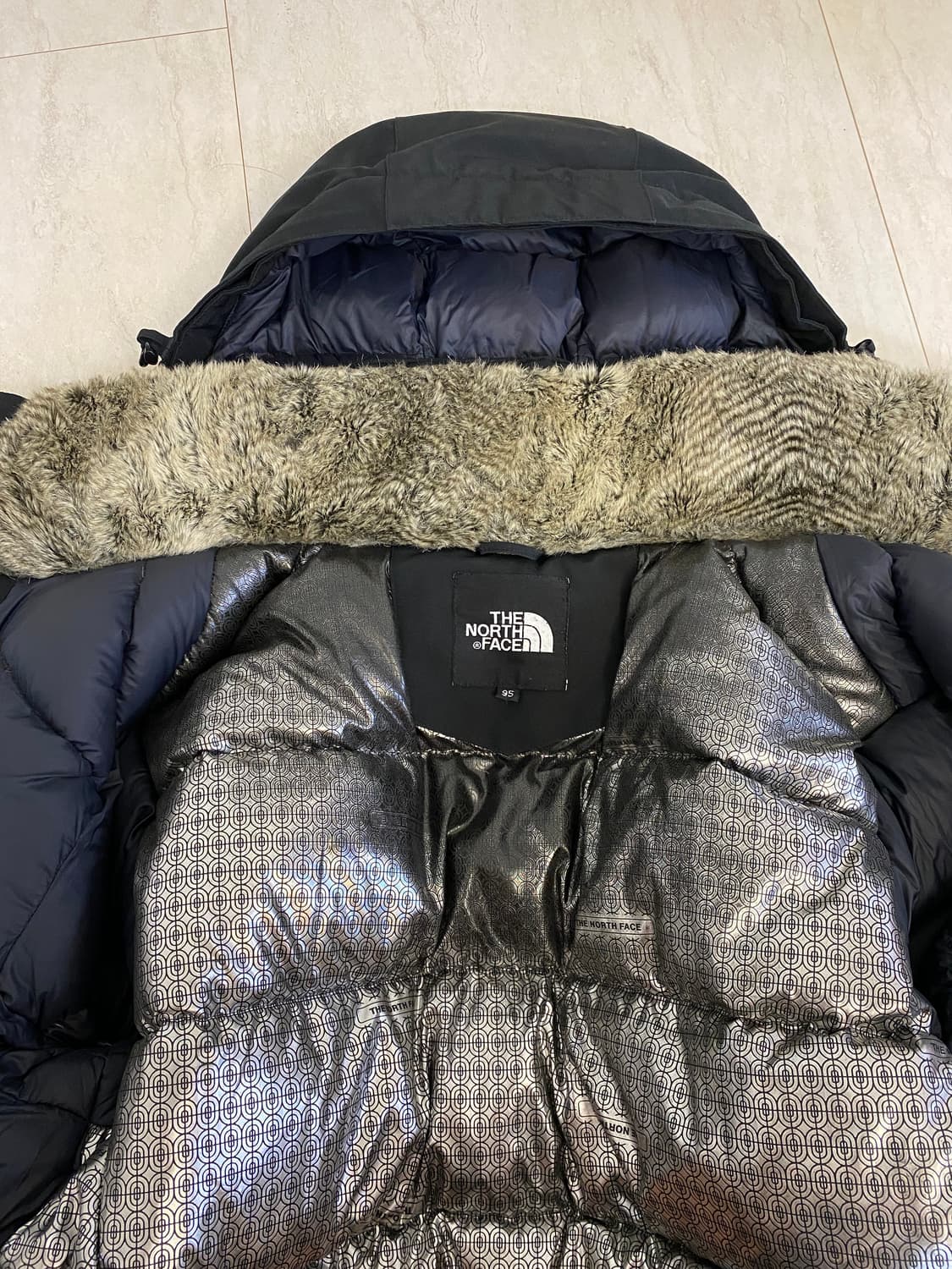 95)노스페이스 고어텍스 테론2 구스 다운 대장 파카 상품이미지5
