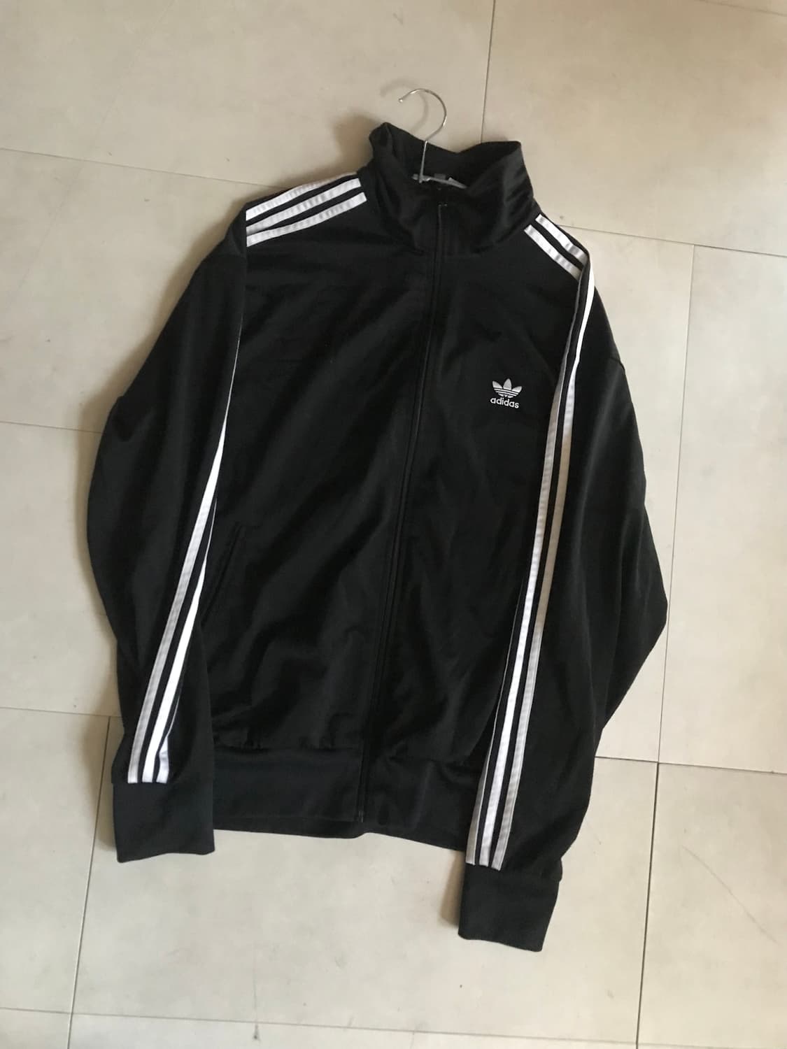 아디다스 블랙 오버핏 트랙탑 상품이미지8