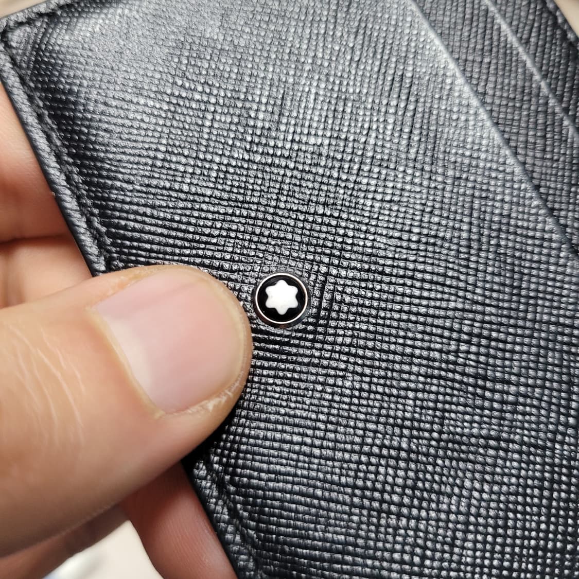 정품 몽블랑 블랙 카드지갑 상품이미지3