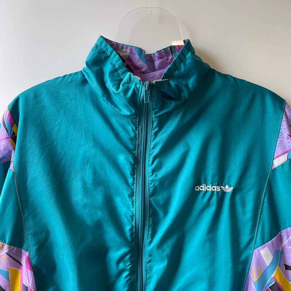 90s 아디다스 나일론 올드스쿨 자켓 상품이미지2