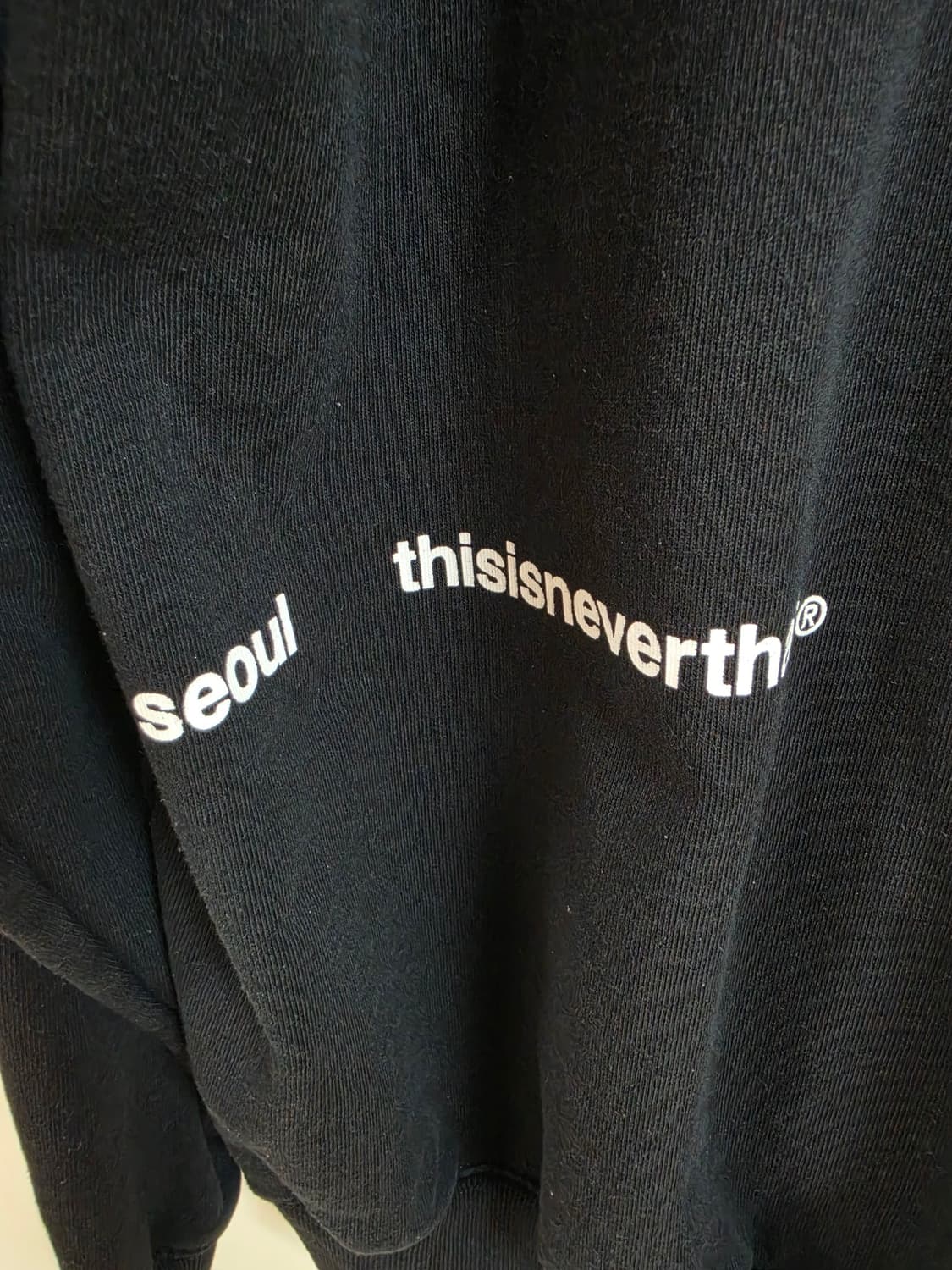 디스이즈네버댓 서울 후드티셔츠 상품이미지6