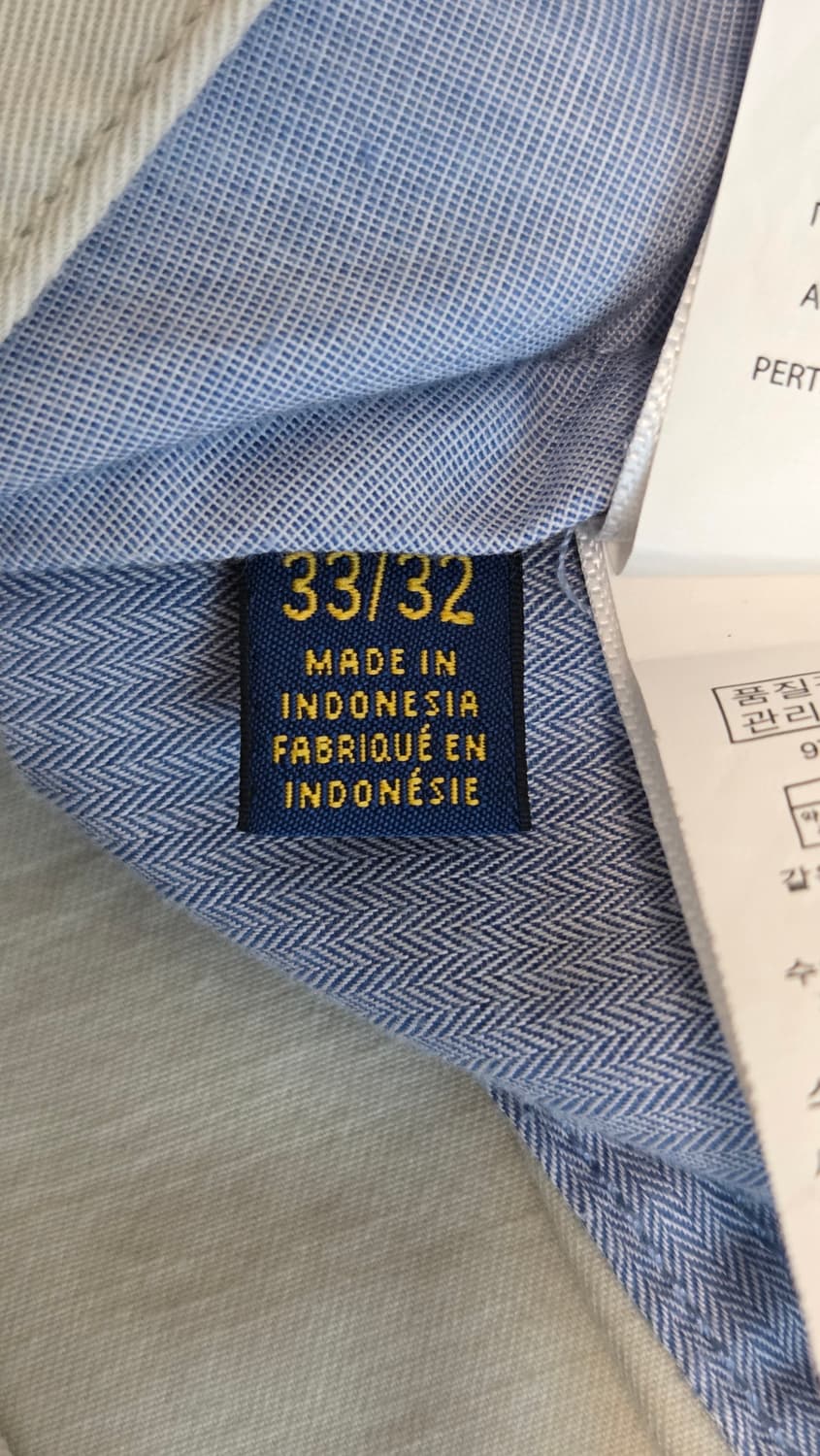 폴로 랄프로렌 스트레치 슬림 핏 33 상품이미지5