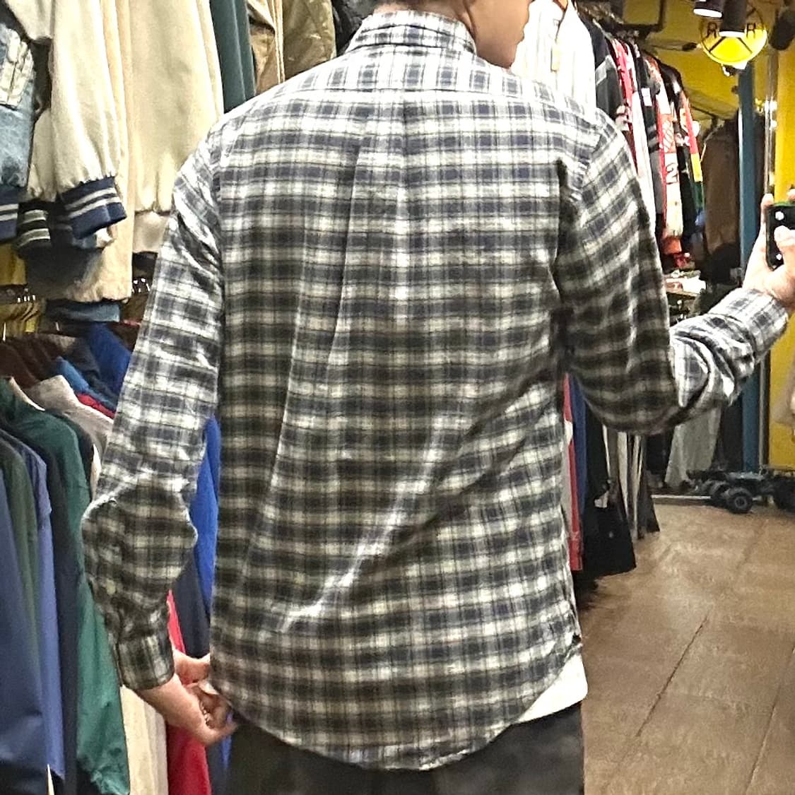 [HI] 폴로 랄프로렌 셔츠 체크그레이 상품이미지5