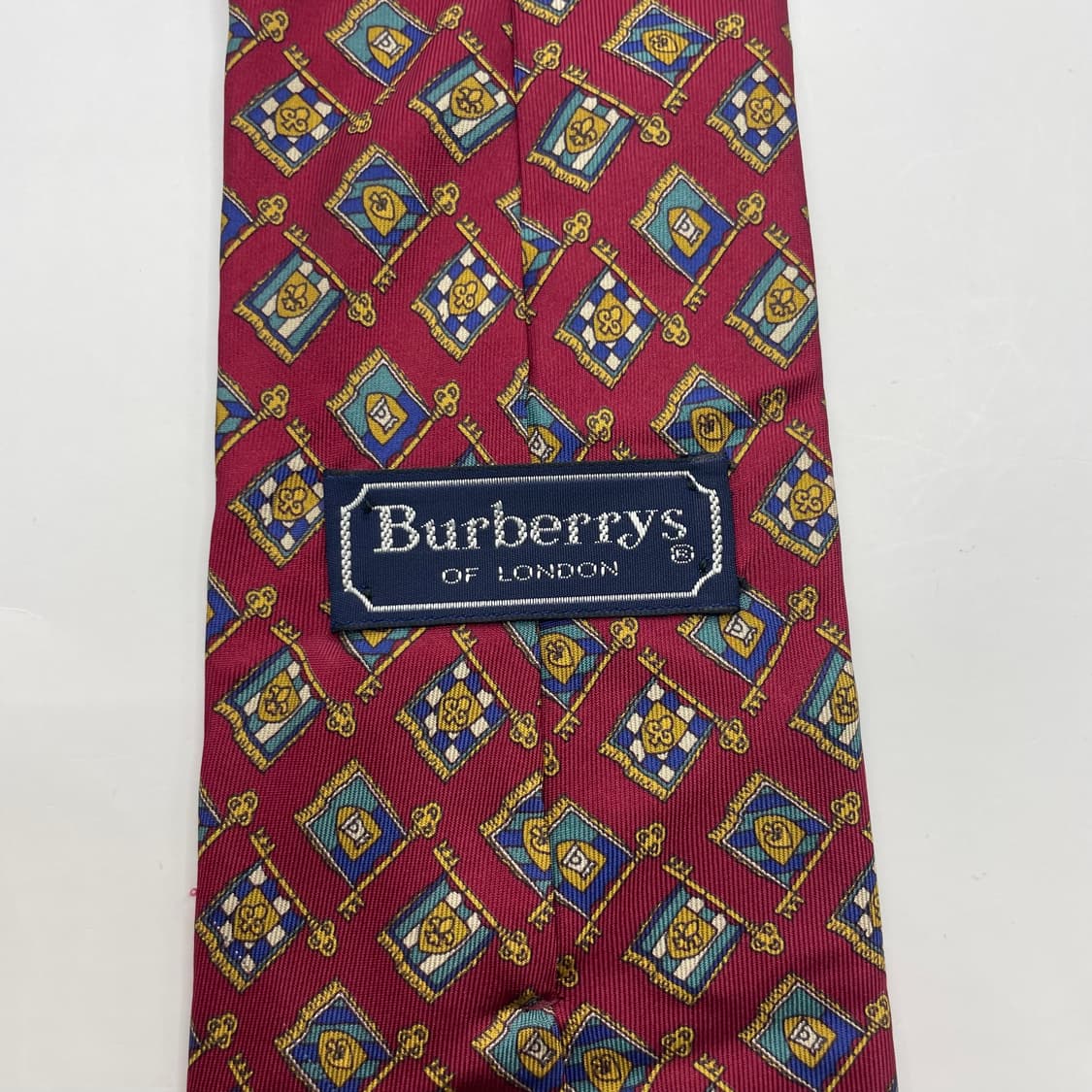 579) (BURBERRYS) 버버리 패턴 넥타이 상품이미지5