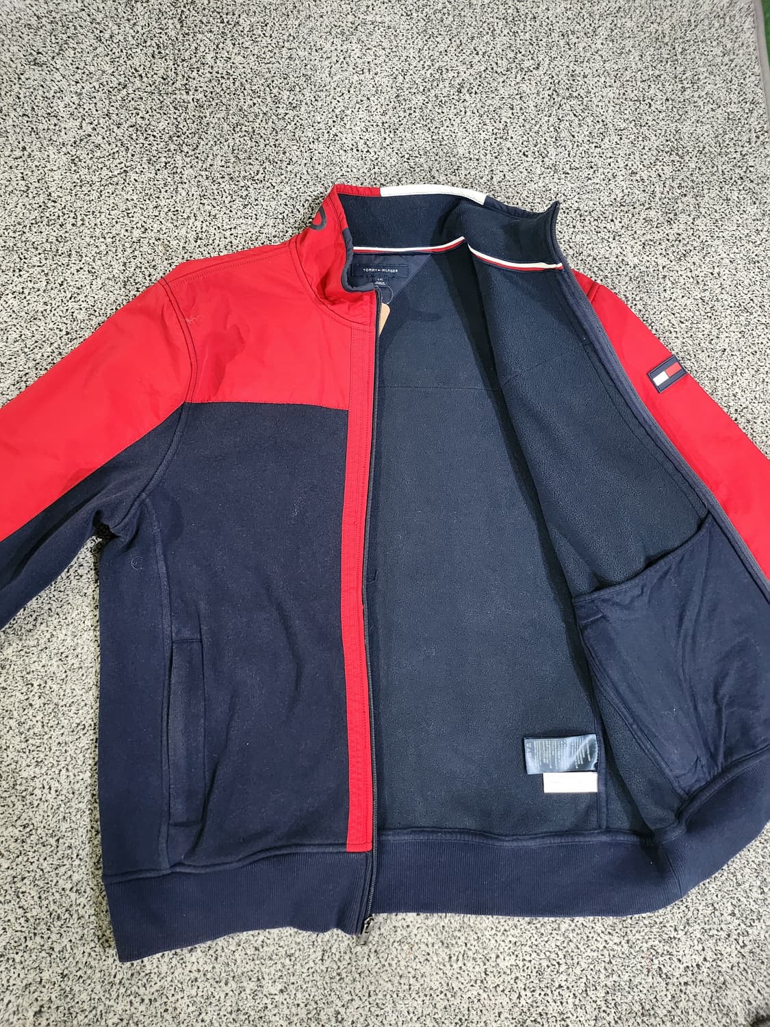 타미 힐피거(Tommy Hilfiger) 배색 집업 자켓 상품이미지3